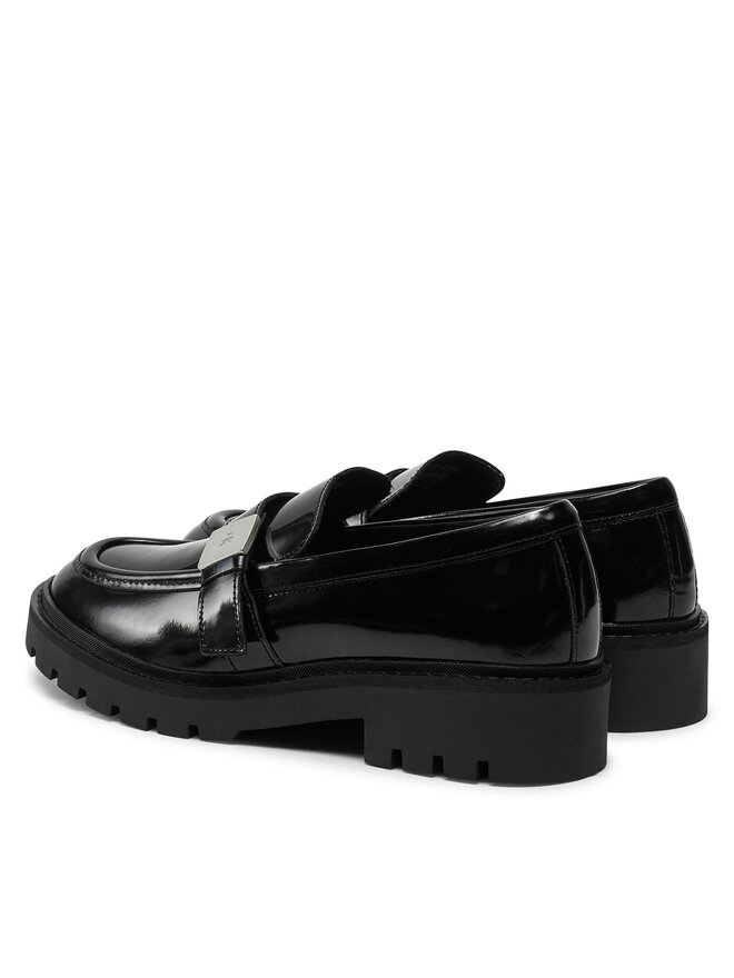 Calvin Klein Jeans Loafersy Calvin Klein Jeans Flatform Shoe Driver Hdw YW0YW01657 Czarny