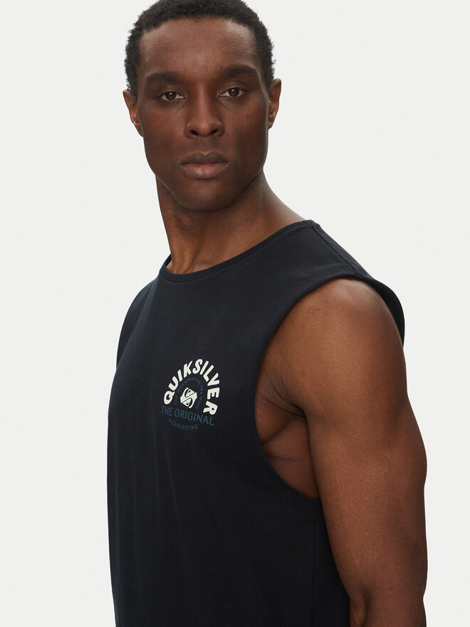 Quiksilver Quiksilver Tank top marškinėliai EQYZT08029 Juoda Relaxed Fit