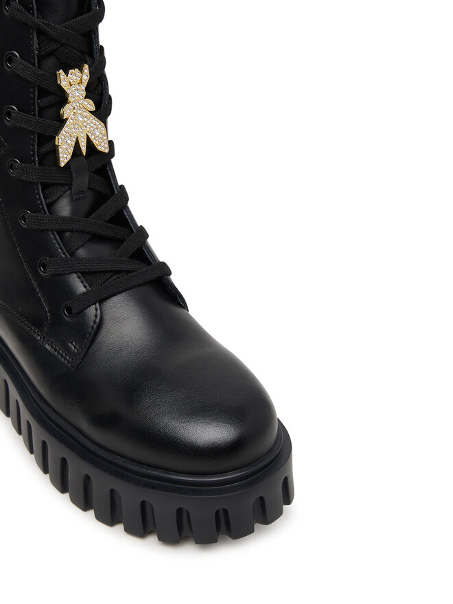 Patrizia Pepe Schnürschuhe Patrizia Pepe PPJ981.31 Schwarz
