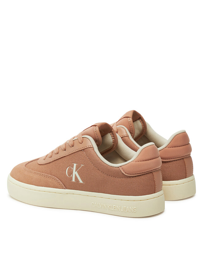 Calvin Klein Jeans Zapatillas Calvin Klein Jeans Classic Cupsole Low Mix Mg Wn YW0YW01636 Rosa