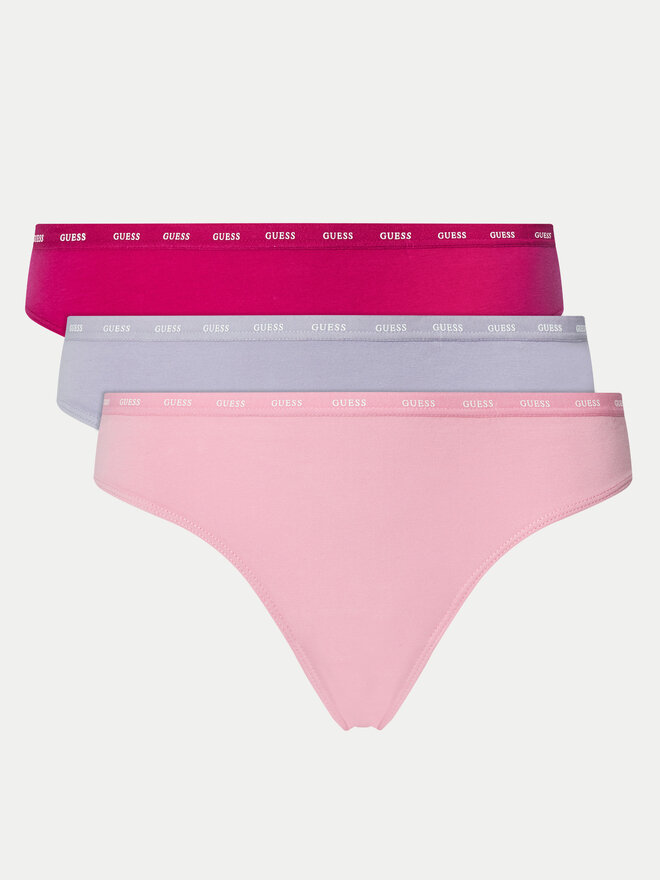 Guess Guess Komplektas: 3 klasikinių kelnaičių poros O5RG12 K6YW1 Spalvota