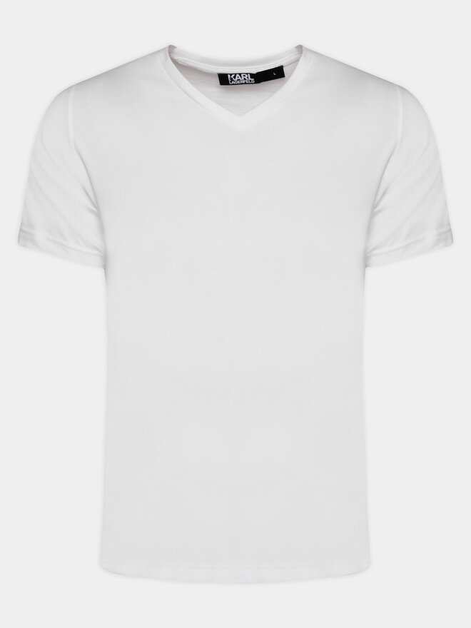 KARL LAGERFELD KARL LAGERFELD Pack de 2 camisetas 765001 500298 Blanco Slim Fit