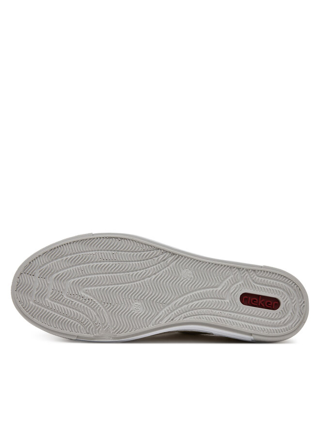 Rieker Sneakersy Rieker L8849-60 Złoty