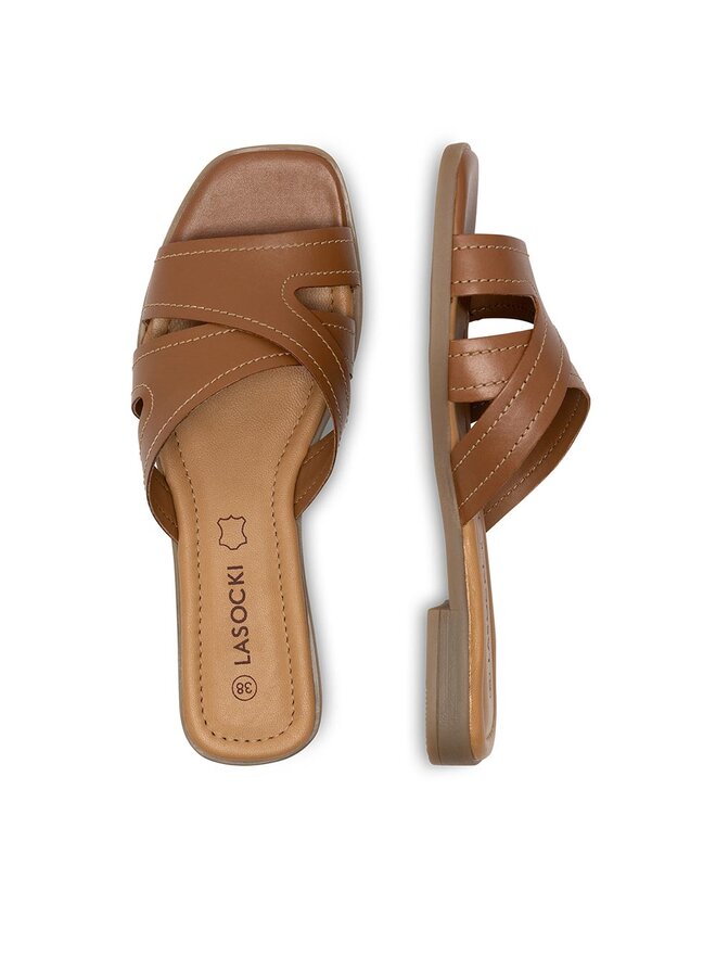 Lasocki Pantoletten Lasocki WI16-MENA-12 Braun