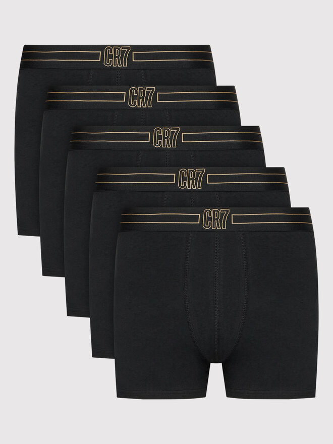 Cristiano Ronaldo CR7 Cristiano Ronaldo CR7 5 darab boxer Basic 8106-49-2403 Fekete