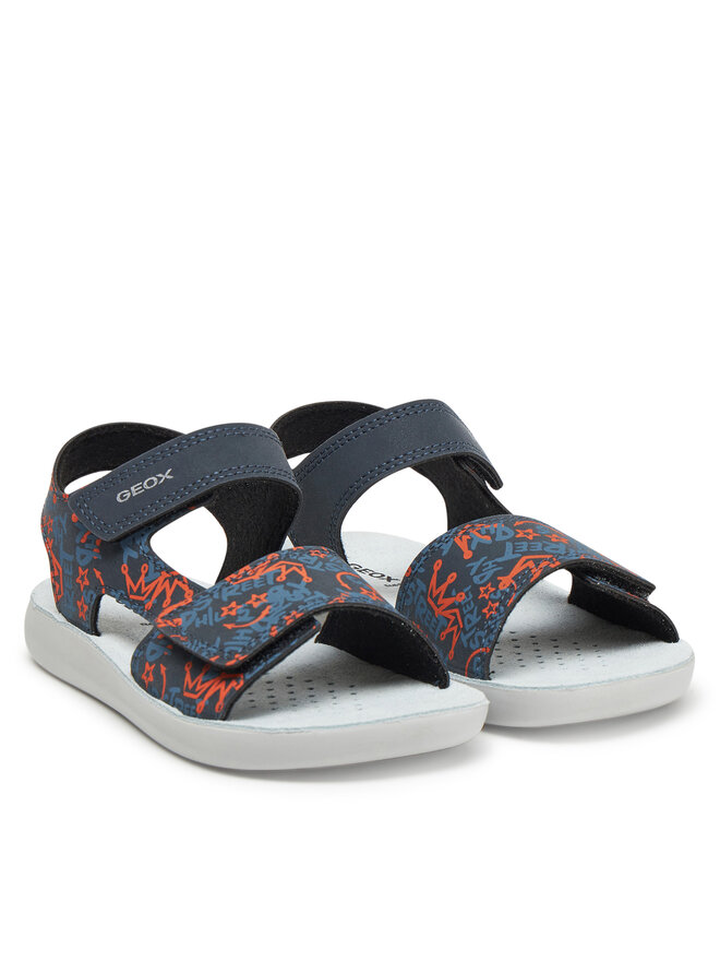 Geox Sandalen Geox J Lightfloppy J45GQE 000CE CF44Y M Dunkelblau
