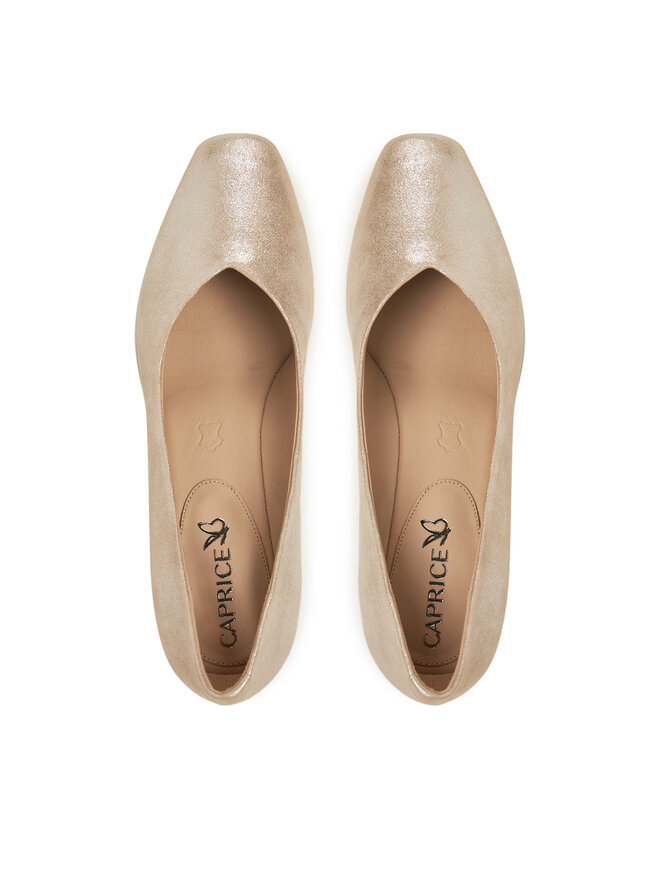 Caprice Pantofi pumps Caprice 9-22315-42 Auriu
