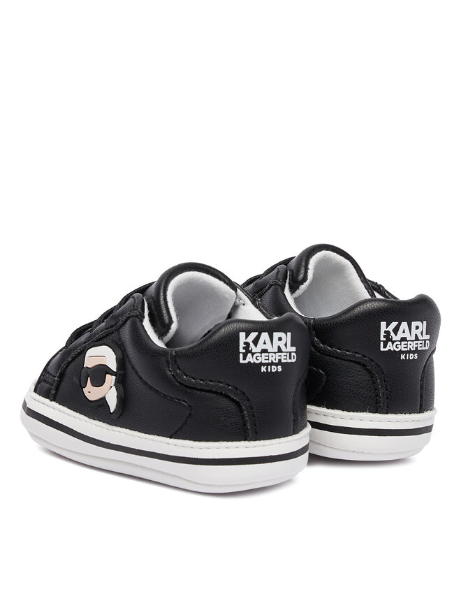 KARL LAGERFELD Pusbačiai KARL LAGERFELD Z30994 Juoda