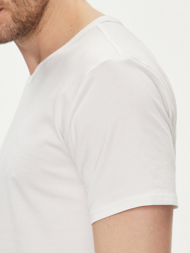 Tommy Hilfiger Tommy Hilfiger 3 db póló UM0UM03137 Fehér Regular Fit