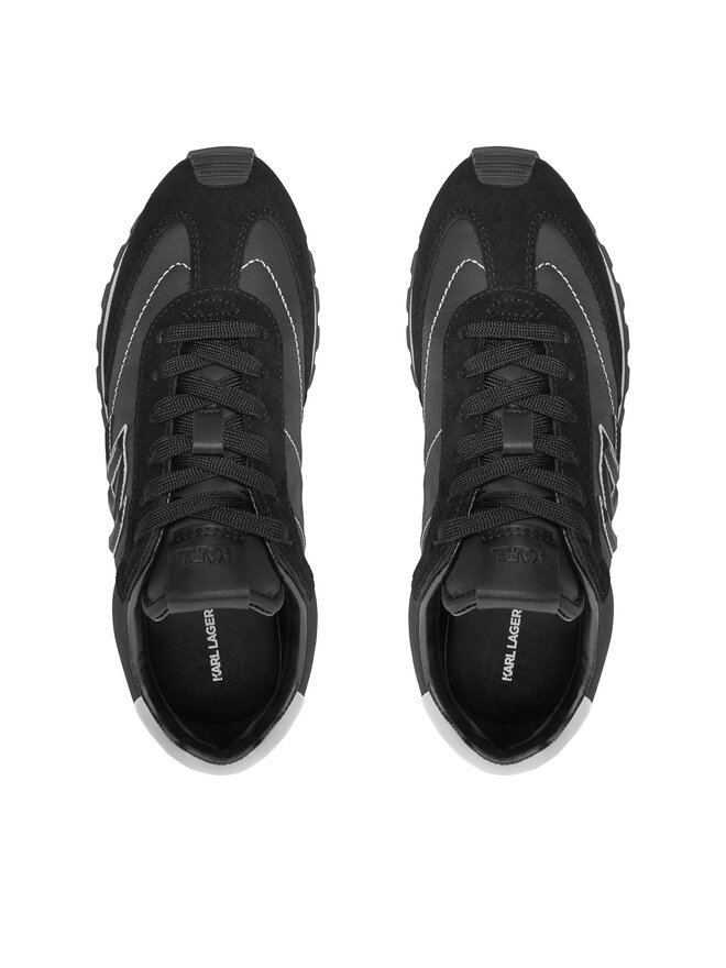 KARL LAGERFELD Sneakersy KARL LAGERFELD Kairo KL61124A Czarny