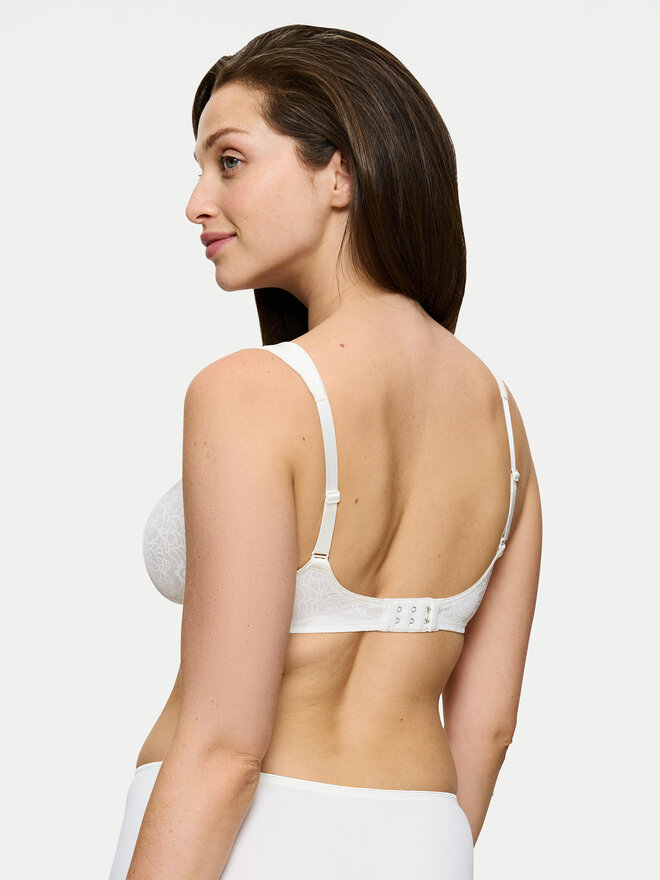 Triumph Triumph Бюстгальтер з підкладкою Lovely Minimizer 10166834 Білий