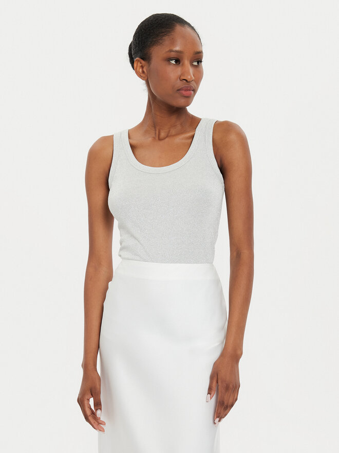 ViCOLO ViCOLO Τοπ UB0009 Ασημί Regular Fit