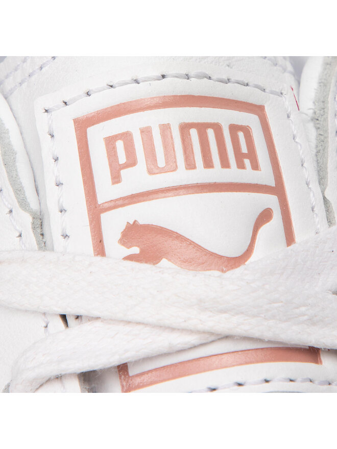 Puma Снікерcи Puma Basket Platform Metallic 366169 03 Білий