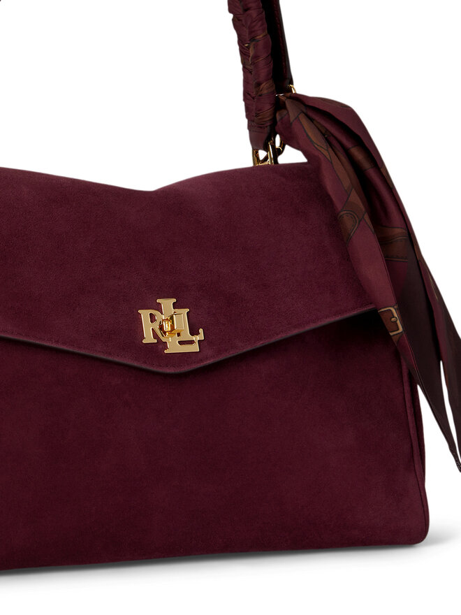 LAUREN RALPH LAUREN Handtasche LAUREN RALPH LAUREN Farrah 431P18402002 Dunkelrot