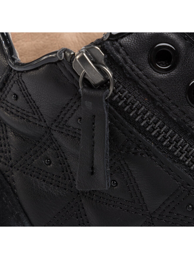 Sneakersy Geox D Myria B D0268B 08522 C9999 Czarny | eobuwie