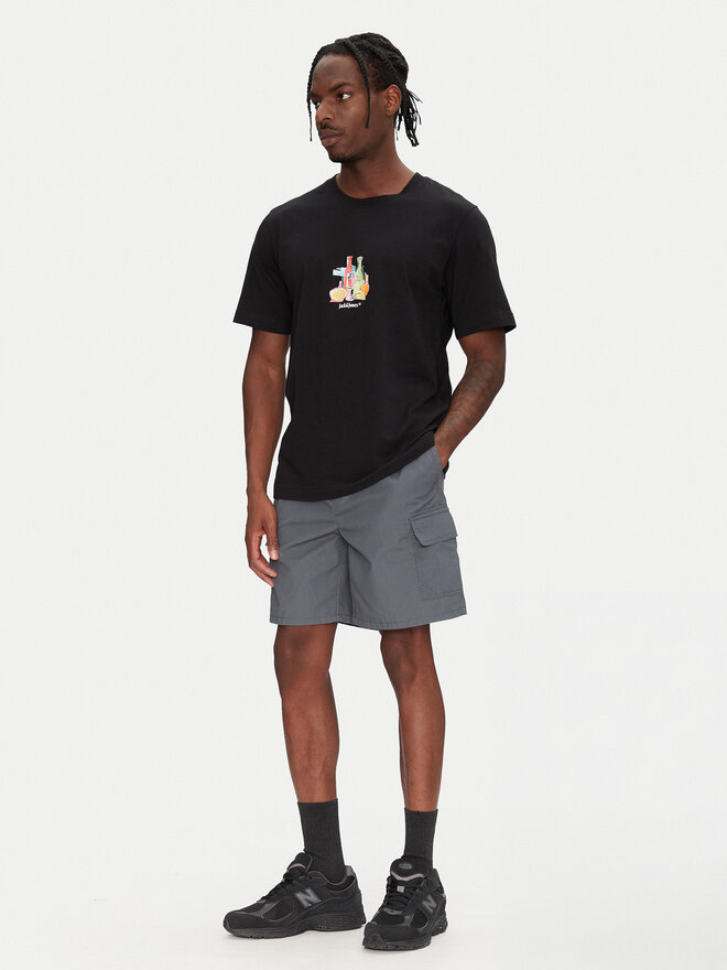 Jack&Jones Jack&Jones Футболка Varenna 12273162 Чорний Regular Fit