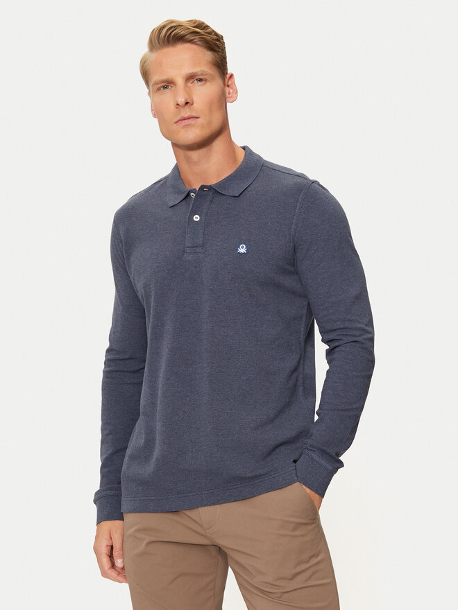 United Colors Of Benetton United Colors Of Benetton Poloshirt 3088U3025 Dunkelblau Regular Fit
