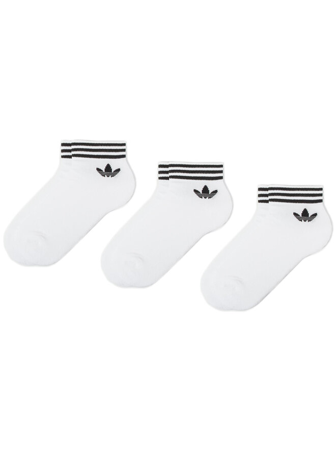 adidas Sada 3 párů nízkých ponožek unisex adidas Tref Ank Sck Hc EE1152 Bílá