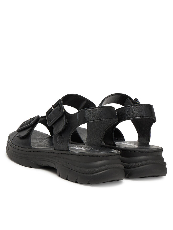 Rieker Basutės Rieker 66680-00 Juoda