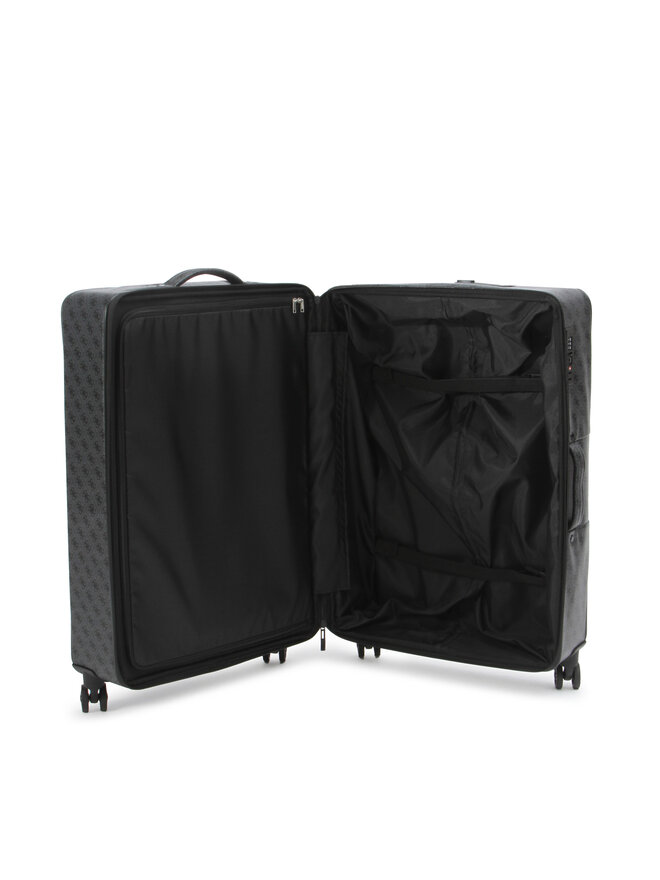 Guess Walizka duża Guess Vezzola Travel TMVZLS P3303 Czarny