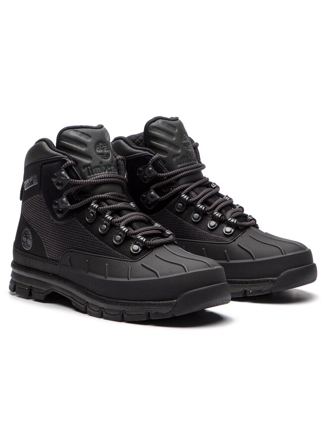 Bottes de randonnee Timberland Euro Hiker Shell Jacquard TB0A1Q9I Noir chaussures