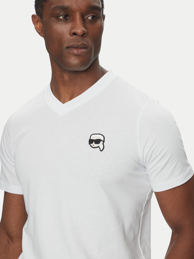 KARL LAGERFELD KARL LAGERFELD T-Shirt 755021 552224 Weiß Regular Fit