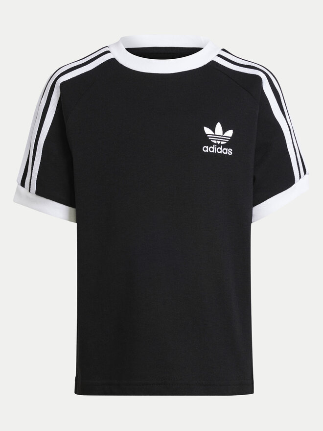 adidas adidas T-Shirt adicolor Trefoil IY2389 Μαύρο Regular Fit