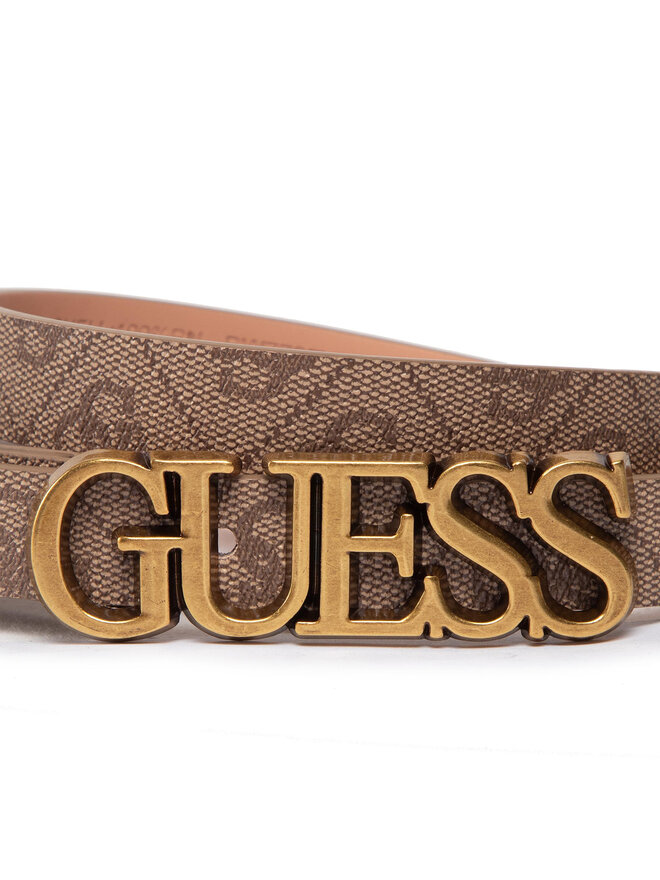 Guess Жіночий ремінь Guess Noelle Belts BW7727 VIN20 Коричневий