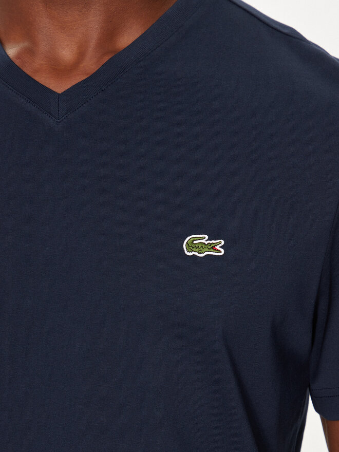 Lacoste Lacoste Marškinėliai TH5077 Tamsiai mėlyna Regular Fit