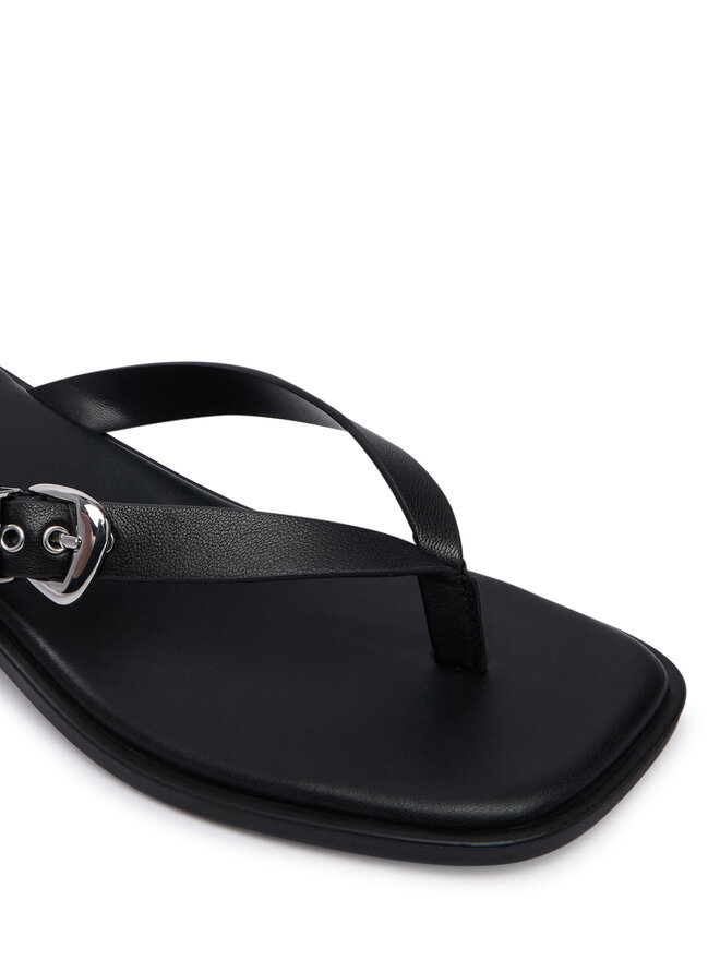 Tommy Jeans Zehentrenner Tommy Jeans Tjw Kitten EN0EN03154 Schwarz