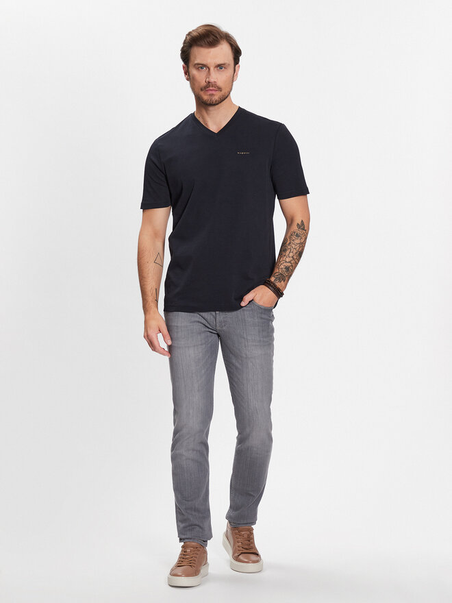 Bugatti Bugatti Футболка 8450 35190 Cиній Slim Fit