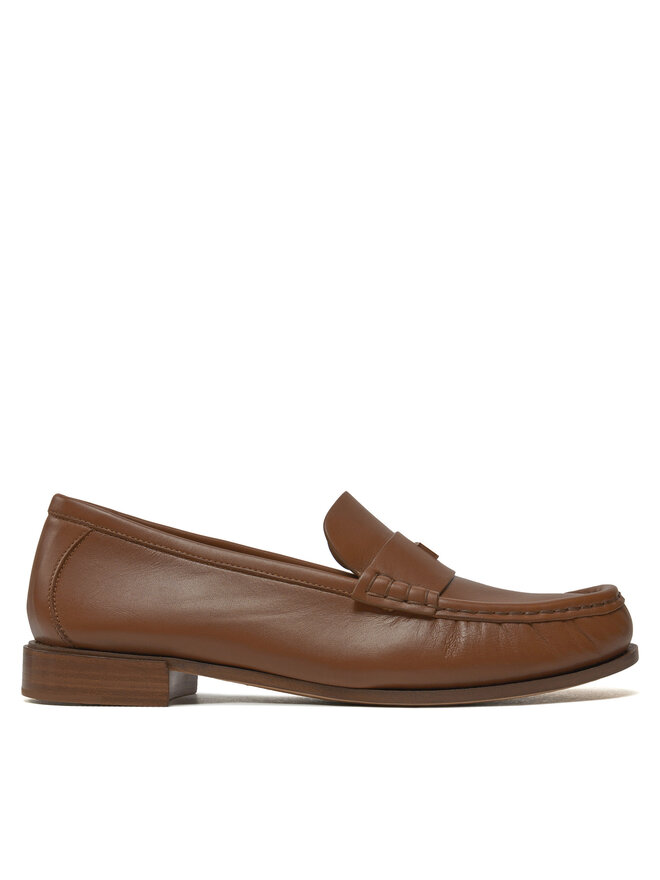 Max Mara Mokasyny Max Mara Mmloafer 24245262316 Brązowy