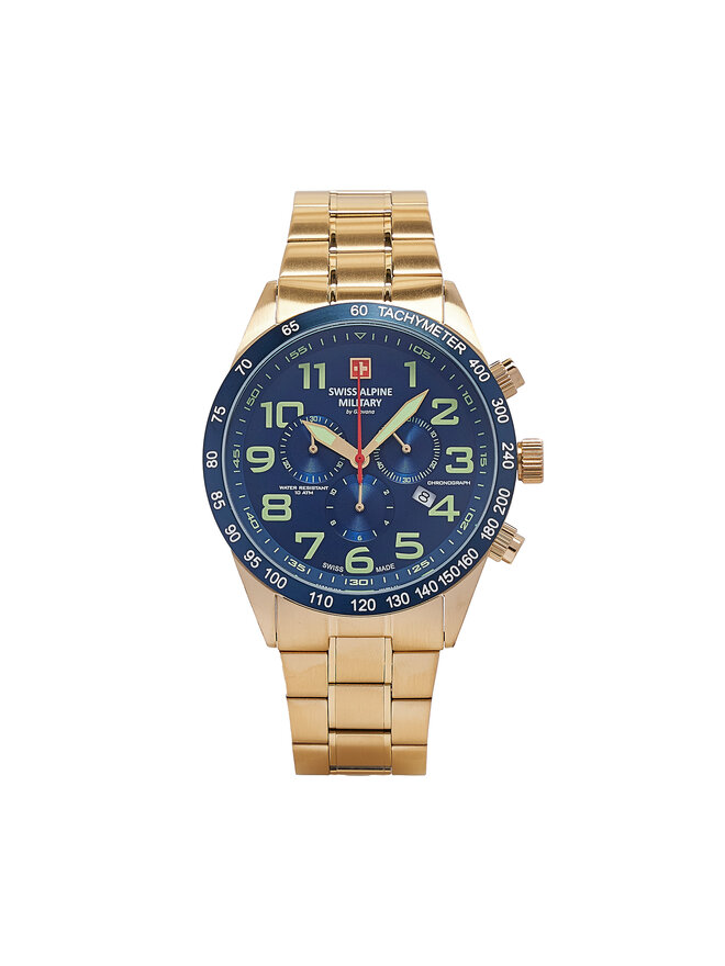 Swiss Alpine Military Годинник Swiss Alpine Military 7047.9115 Золотий
