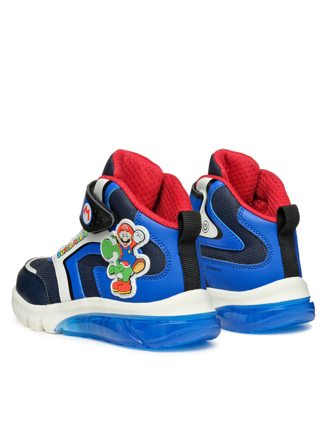 Geox Sneakersy Geox J Ciberdron Boy J46LBJ 054FU C4226 M Tmavomodrá