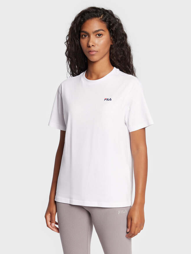Fila Fila 2er-Set T-Shirts Bari FAW0139 Weiß Regular Fit