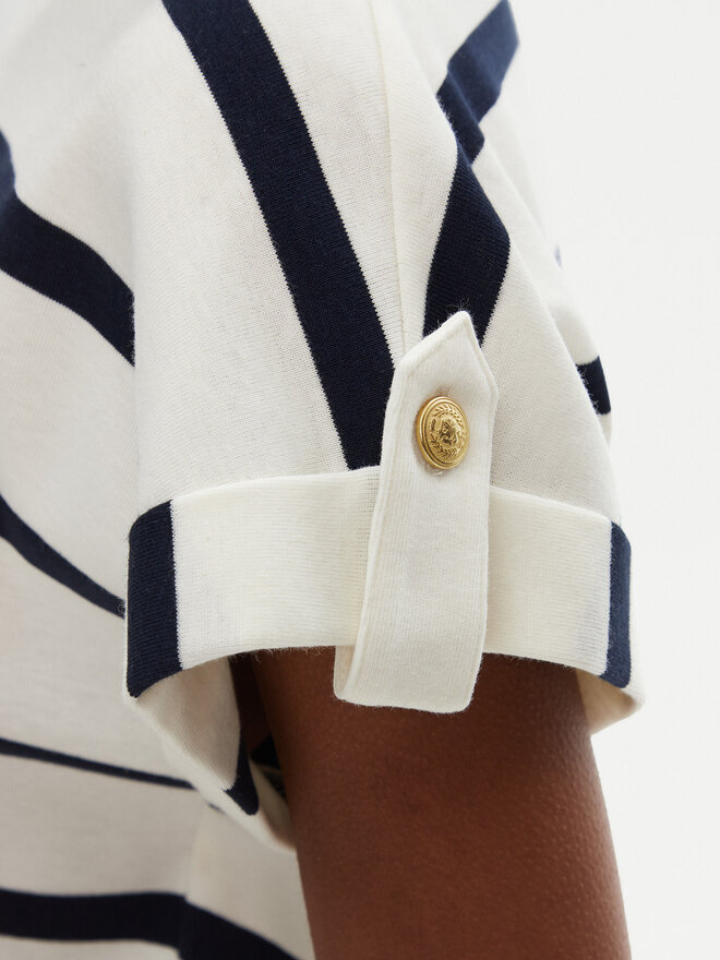 Tommy Hilfiger Tommy Hilfiger Marškinėliai Gold Button WW0WW45628 Tamsiai mėlyna Regular Fit