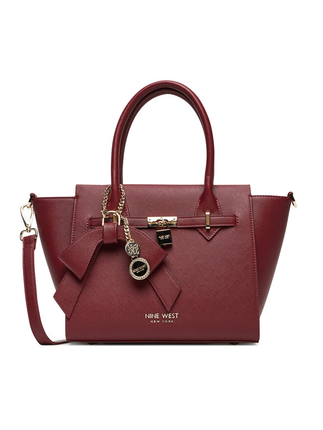 Nine West Handtasche Nine West CEO-Chelsea-Charm-II-LX10185 Dunkelrot