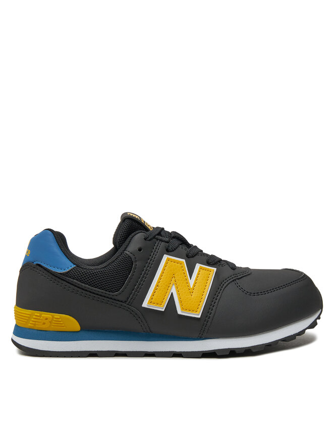 New balance 574 black gold hotsell