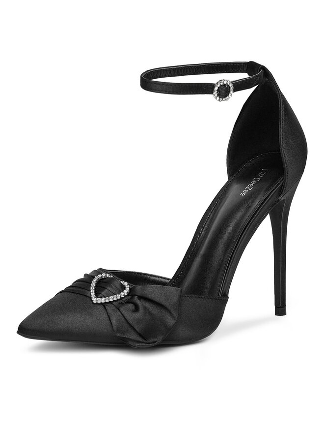 DeeZee Szpilki DeeZee Q93079-15 Czarny