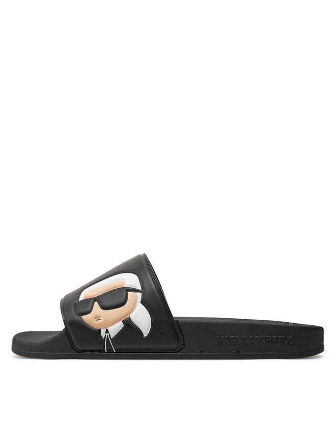 Şlapi KARL LAGERFELD KL80905N Negru | epantofi.ro