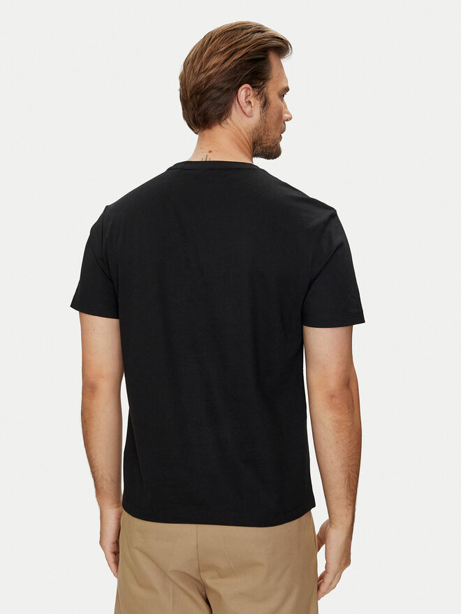 Guess Jeans Guess Jeans T-Shirt M4YI42 K8FQ4 Schwarz Regular Fit