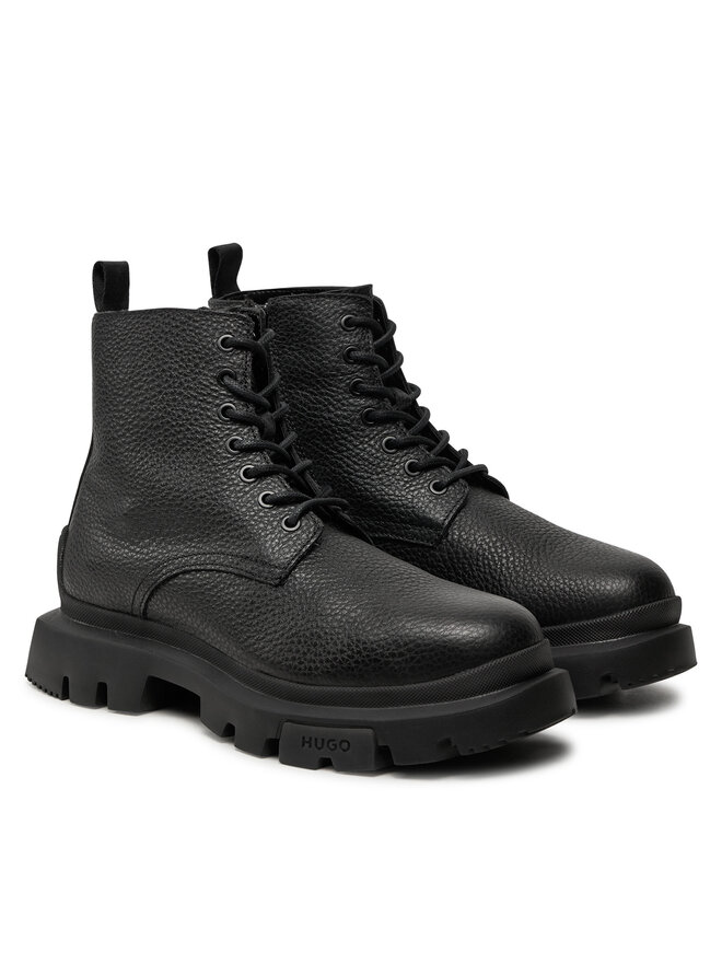 HUGO Schnürstiefeletten Hugo Fabyan 50523891 Schwarz