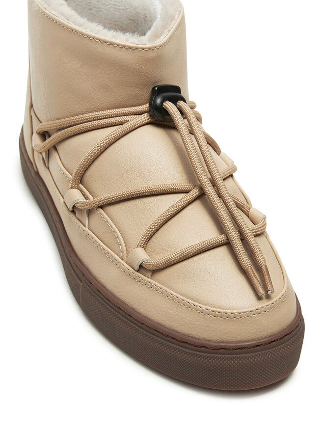 Inuikii Μπότες Χιονιού Inuikii Grape Low 05600-004 Μπεζ