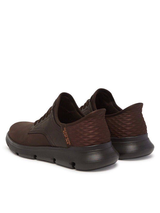 Skechers Superge Skechers Garza-Gervin 205046/CHOC Rjava