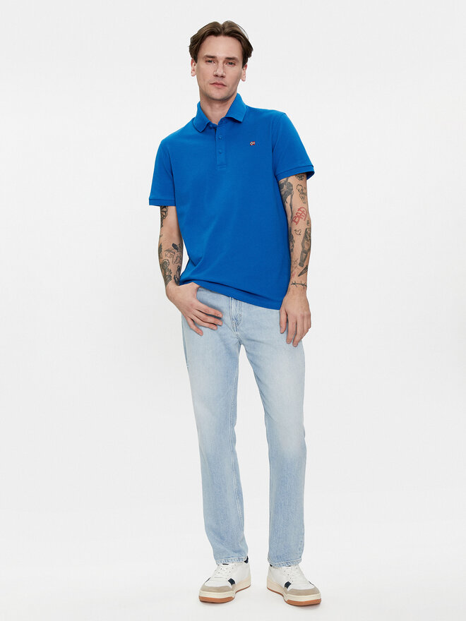 Napapijri Napapijri Poloshirt Eolanos 3 NP0A4GB3 Blau Regular Fit