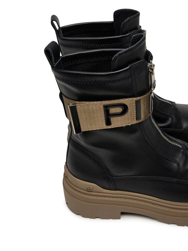 PINKO Stiefeletten PINKO Mia 13 SD0219P061 Schwarz