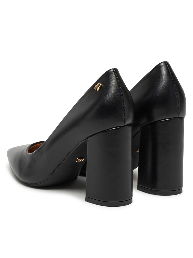 DeeZee Czółenka DeeZee KB-008 Czarny