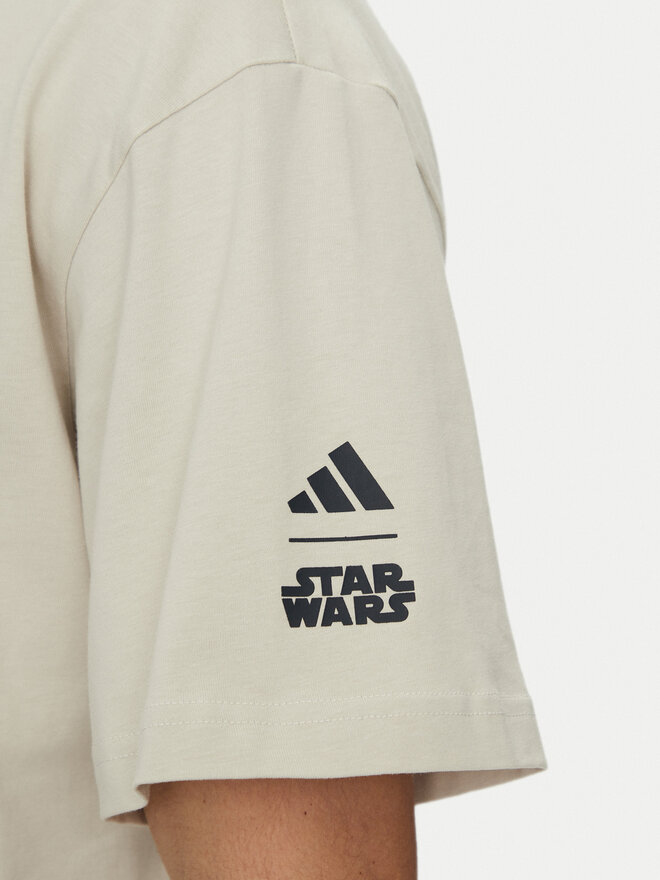 adidas adidas Camiseta Star Wars The Mandalorian JI5717 Beis Oversize