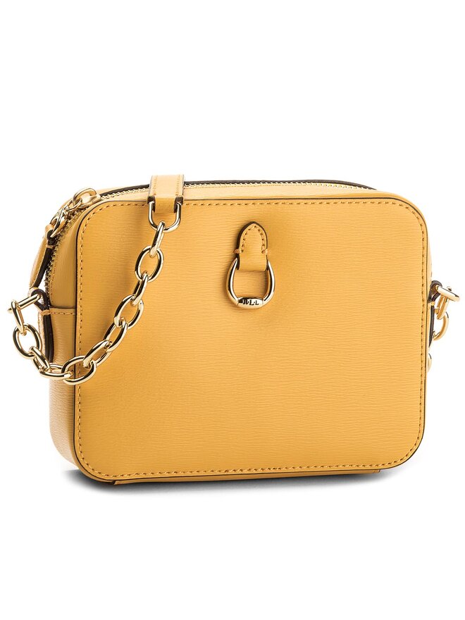 Handtasche Lauren Ralph Lauren Bennington 431697815004 Gelb eschuhe