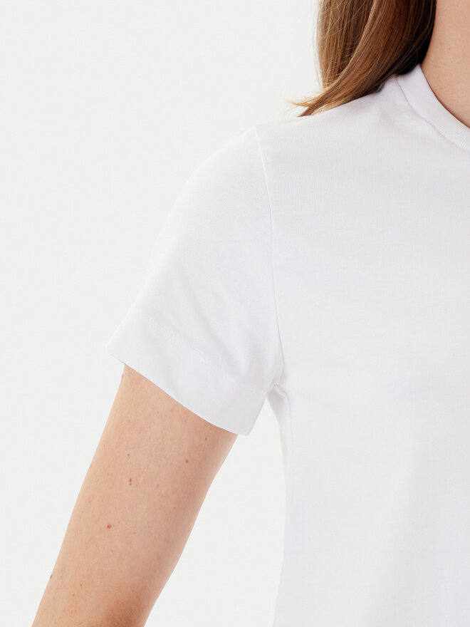 PINKO PINKO Camiseta Bussolotto 100355 A2RD Blanco Regular Fit